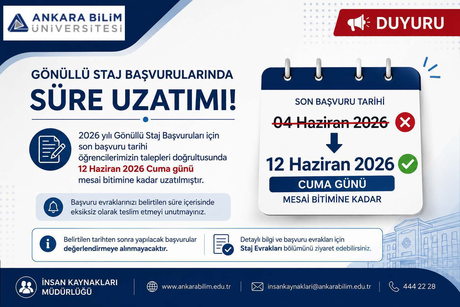 Gönüllü Staj