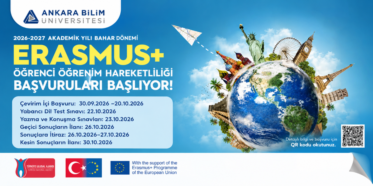 Erasmus Öğrenci Öğrenim İlanı