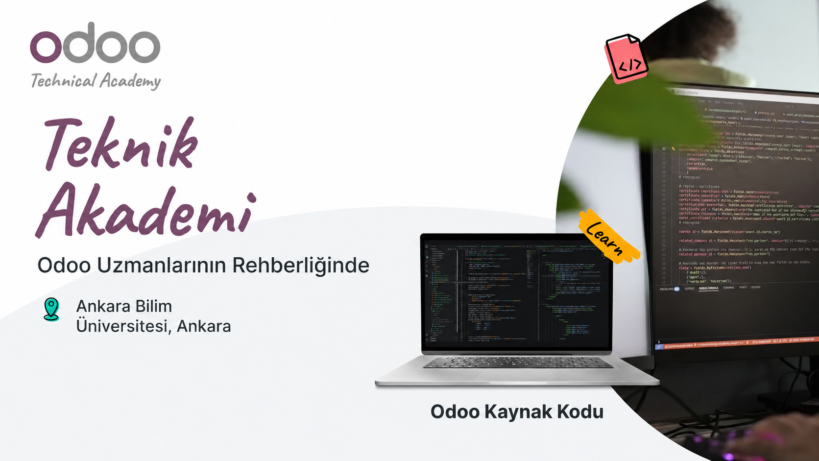 Odoo Teknik Akademi Atölyesi Bölümümüz Koordinasyonunda Gerçekleştirildi