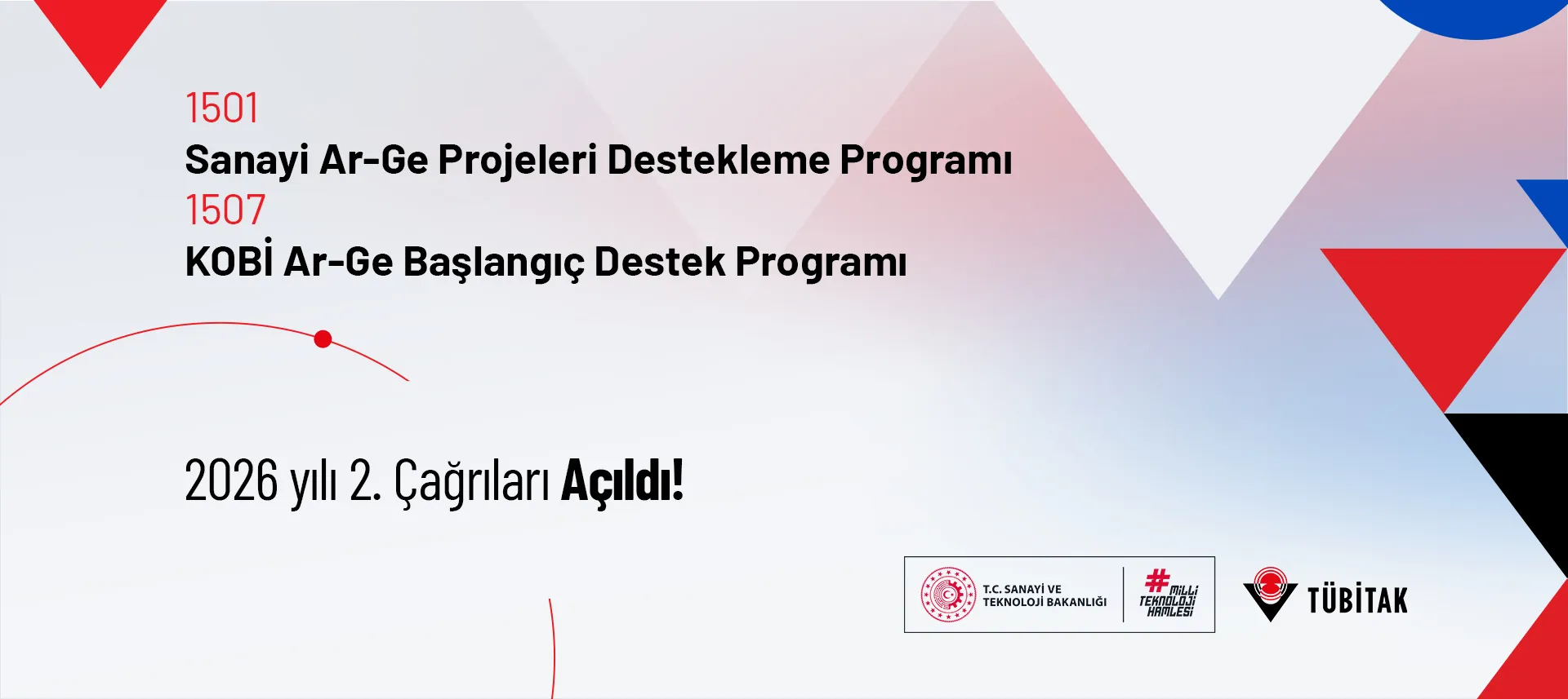 TÜBİTAK 1501 ve 1507 Programlarının 2026 Yılı 2. Çağrıları Açıldı