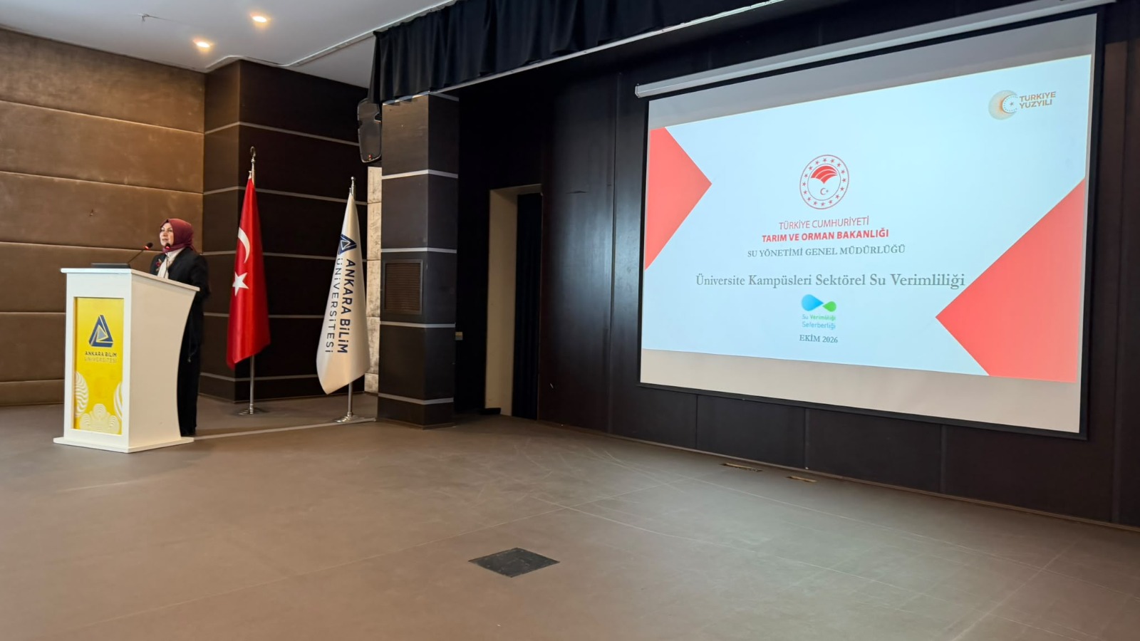 Ankara Bilim Üniversitesi’nde Su Verimliliği Eğitimi gerçekleştirildi
