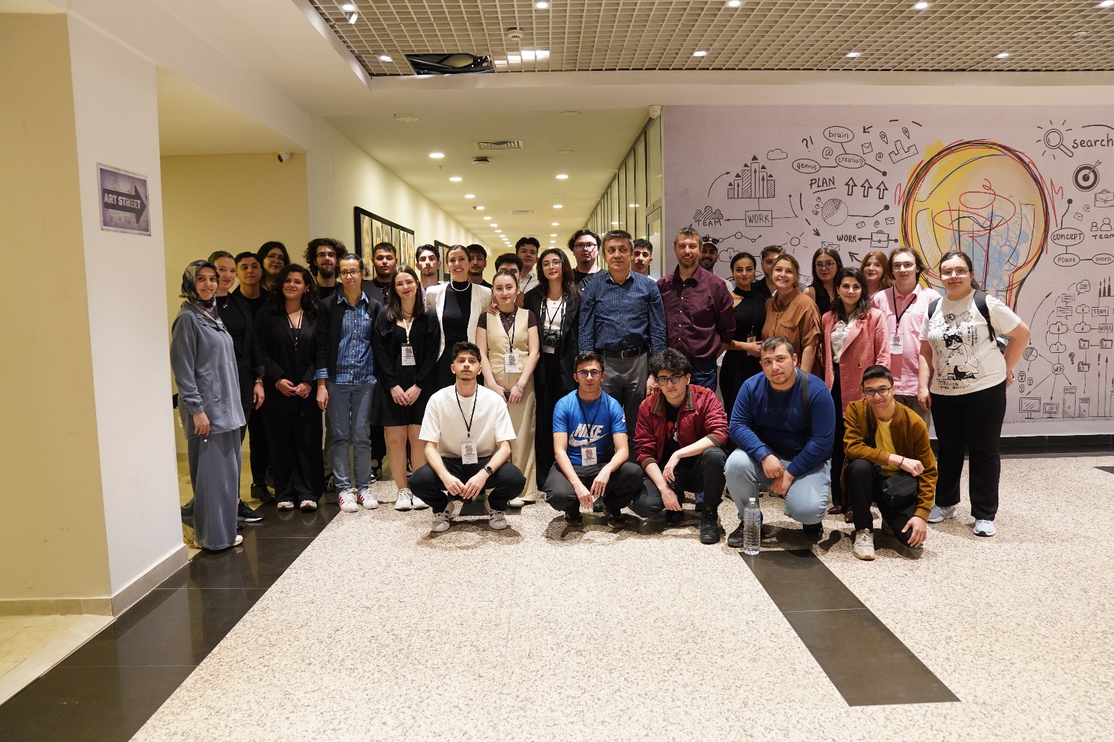 Unforgettable Yeşilçam Artists Exhibition from Computer Aided Design and Animation Program Students