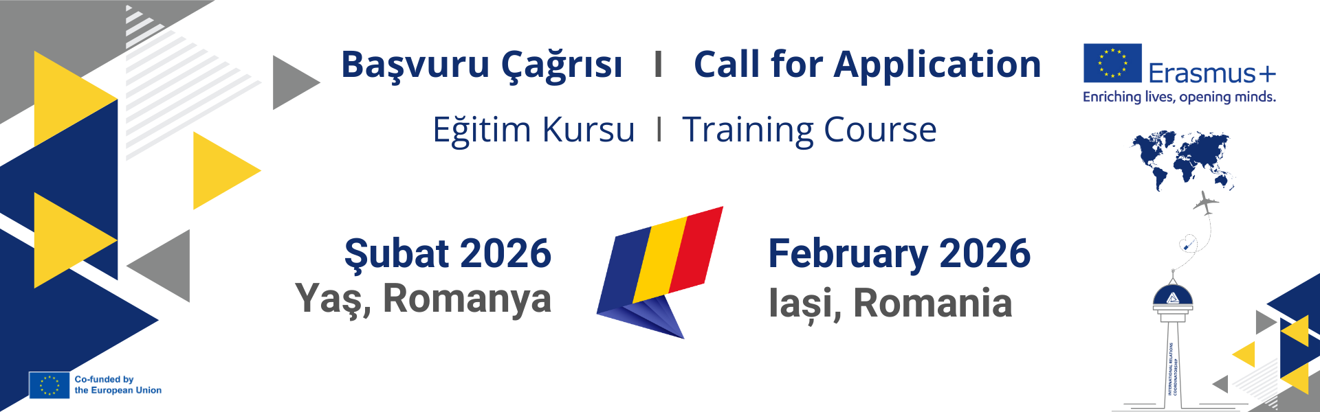 [CALL FOR APPLICATIONS] Romania Erasmus+ Training Course Project - February 2026