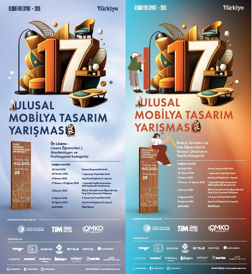 İhracatçı Birlikleri-17. Ulusal Mobilya Tasarım Yarışması