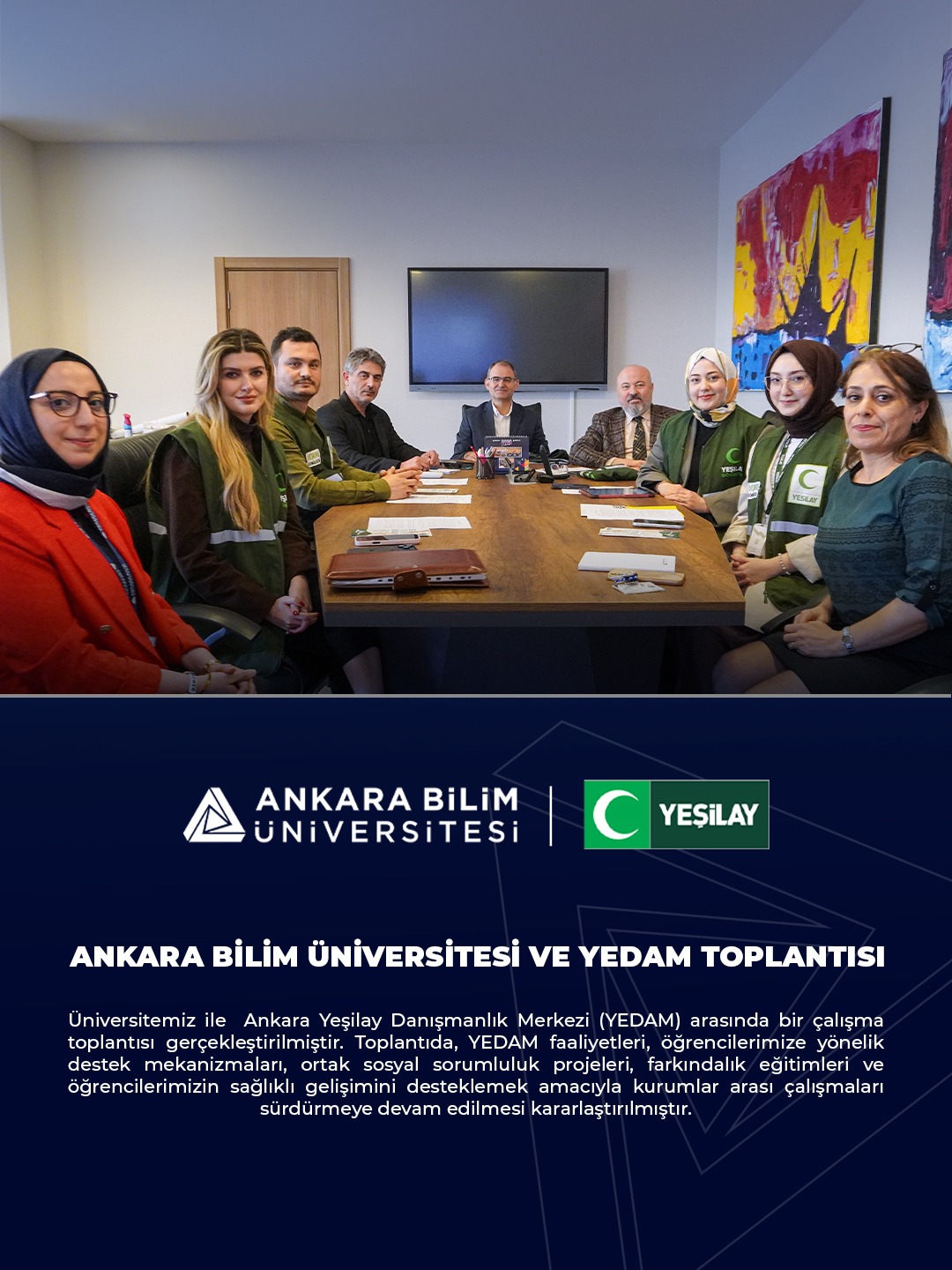 Ankara Science University and Yedam Meeting