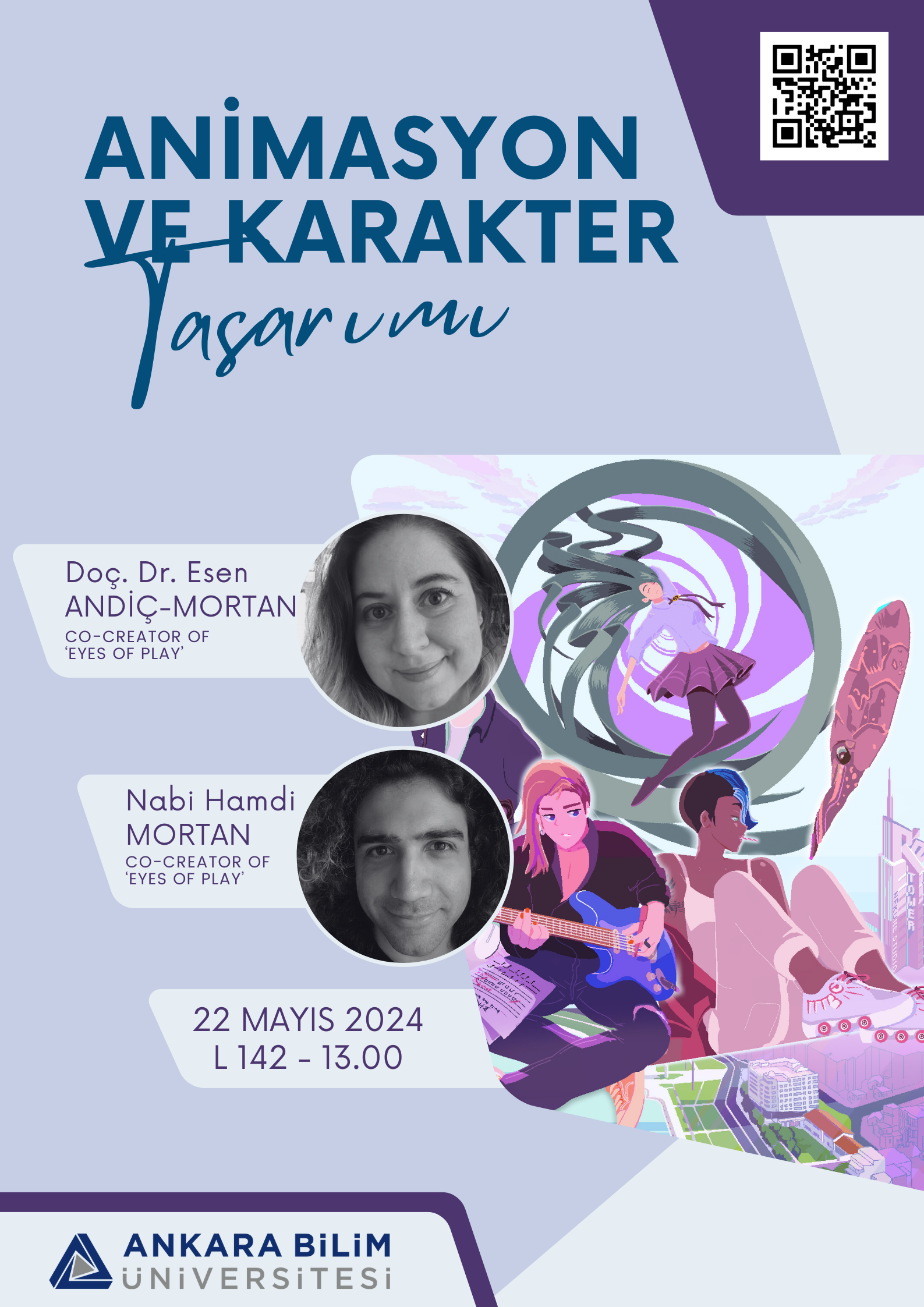 Animasyon ve Karakter Tasarımı Online Sunum