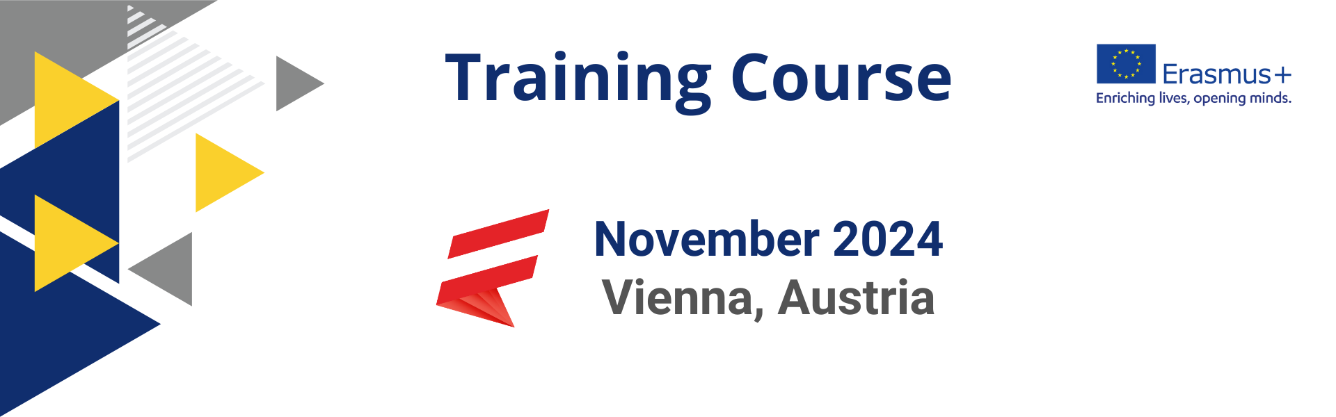 Avusturya'da Erasmus+ Eğitim Kursu Projesi Katılımcı Çağrısı (Viyana, Avusturya)