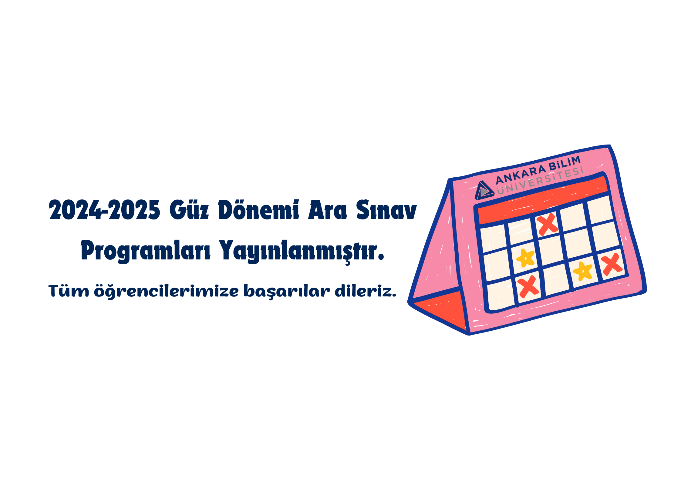 2024-2025 Güz Dönemi Ara Sınav Programı (Güncellendi)