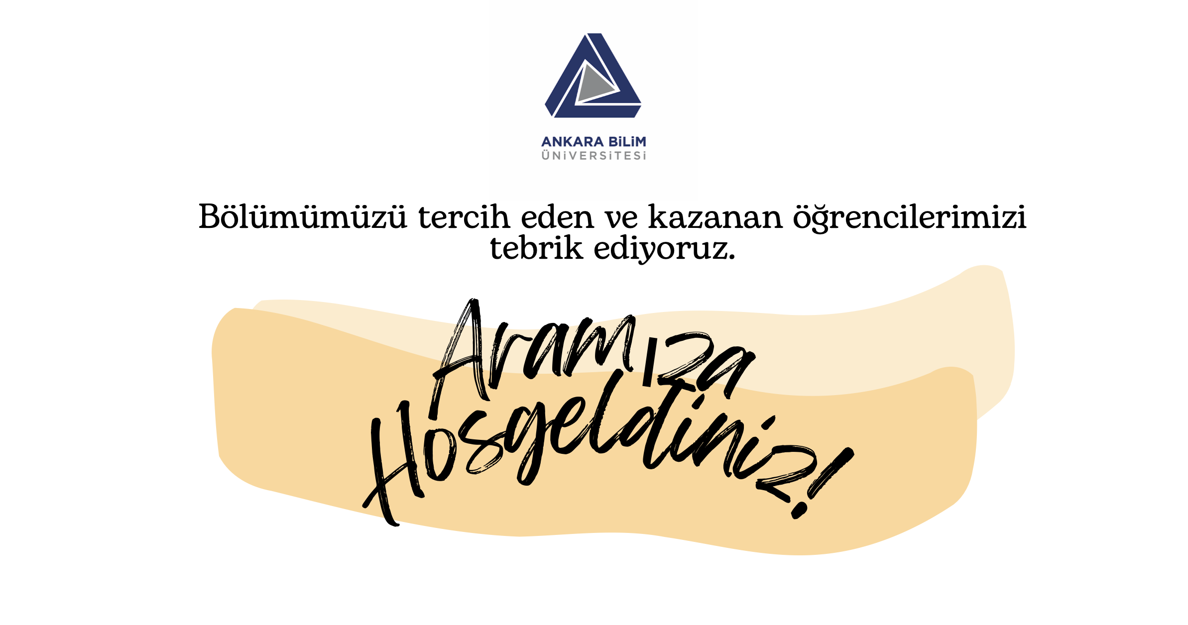 Aramıza Hoş Geldiniz!