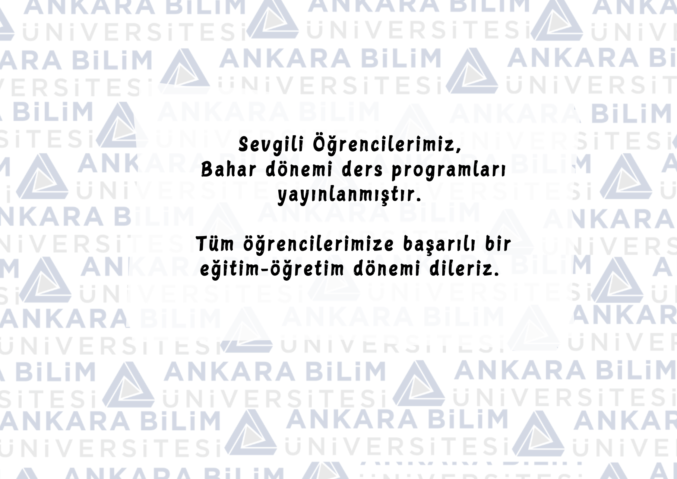 Yönetim Bilişim Sistemleri (Türkçe) 2024-2025 Bahar Dönemi Ders Programı