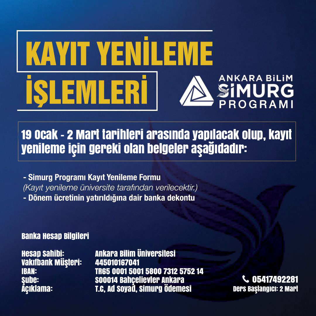 New Term Registration Renewal Process