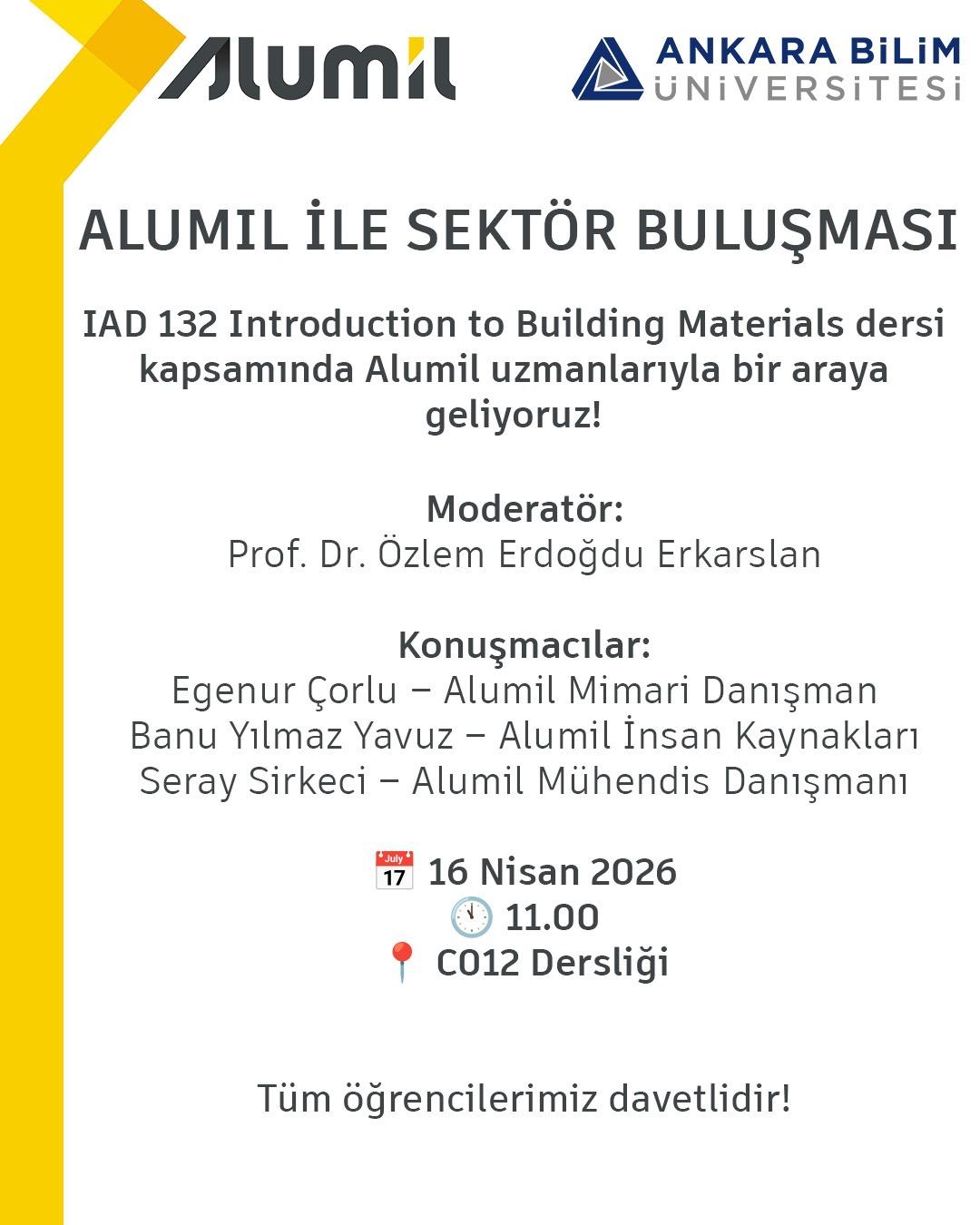 ALUMIL İLE SEKTÖR BULUŞMASI