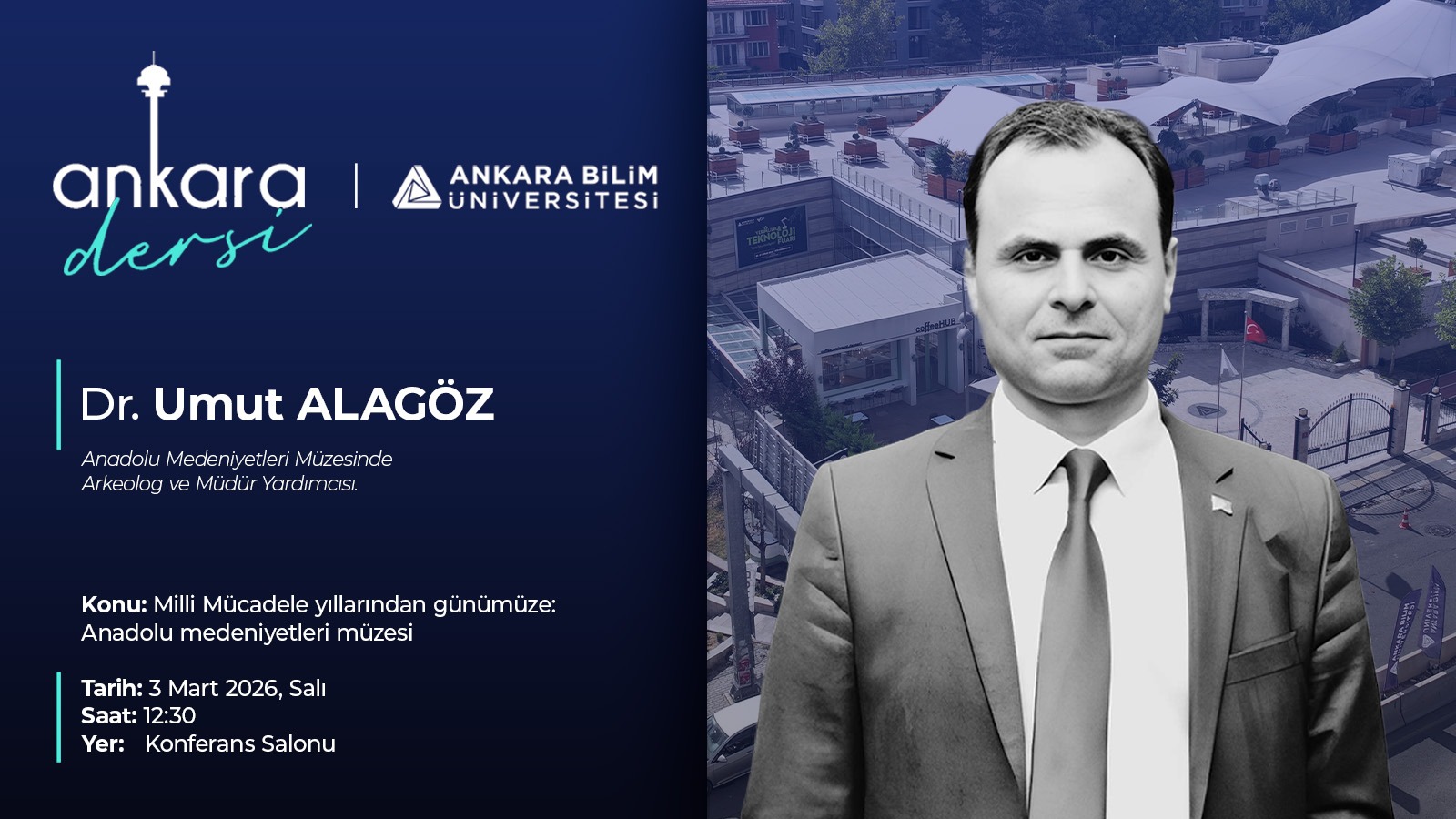 This week on Ankara Lesson, our guest is Dr. Umut ALAGÖZ, Archaeologist and Deputy Director at the Museum of Anatolian Civilizations.