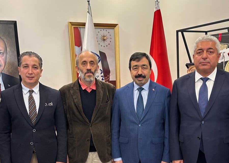 Professor Dr. Saffet Köse, Rector of Izmir Katip Çelebi University, paid a visit to our Rectorate.