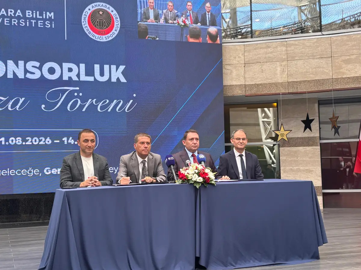 Ankara Science University and Gençlerbirliği Announce Sponsorship Collaboration.