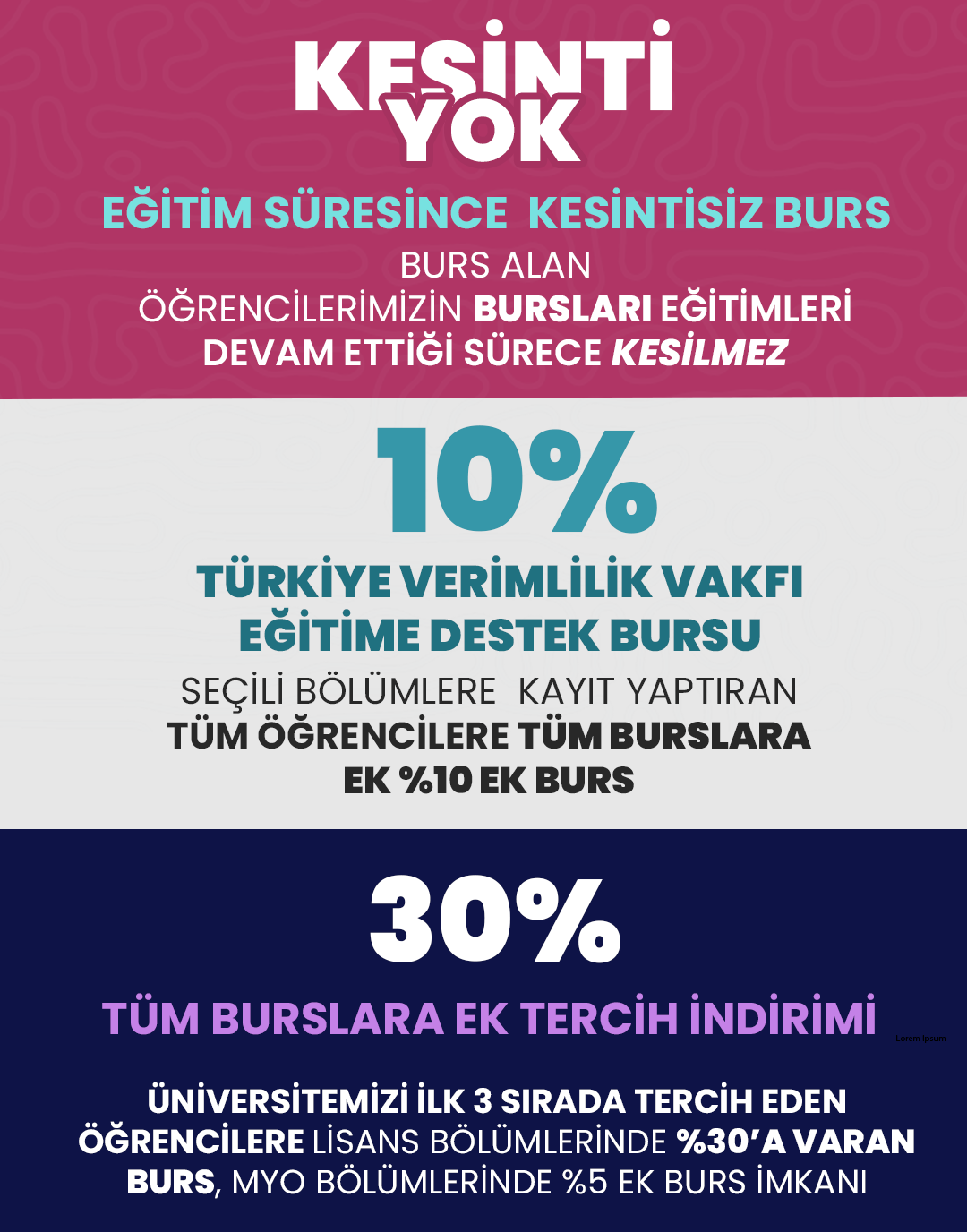 Üniversite Bursları